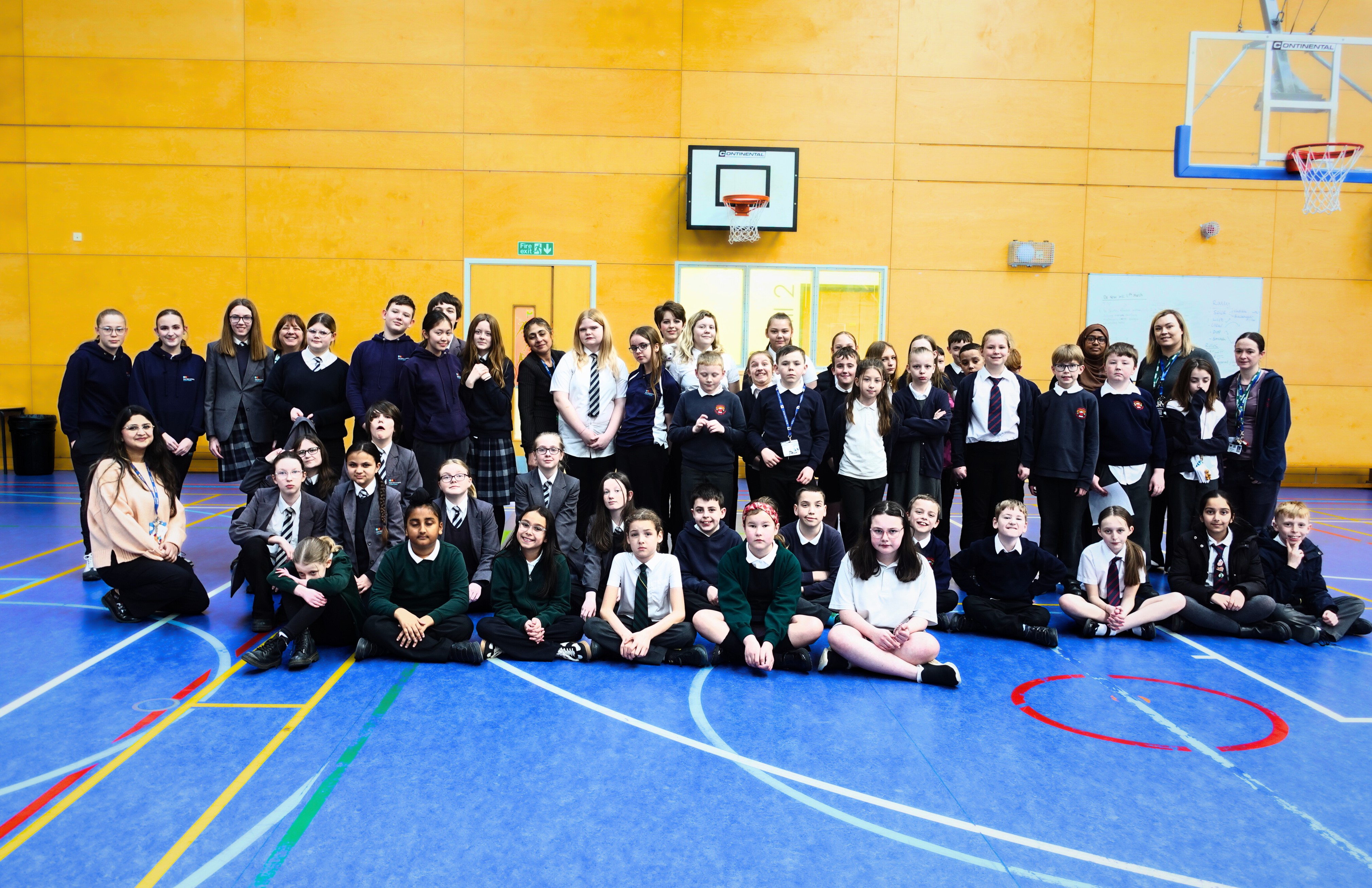 Noel Baker Science Fair Mar26 group photo